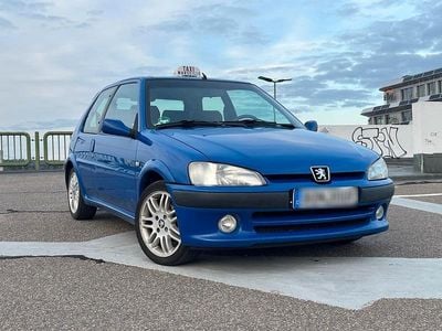 Usata Peugeot 106 Sport 75 CV (55 kW) 2000 Blu Utilitaria