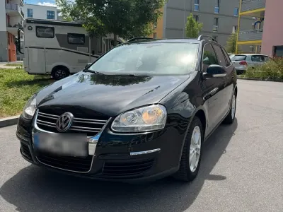 Gebraucht VW Golf V 102 PS (75 kW) 2007 Schwarz Kombi