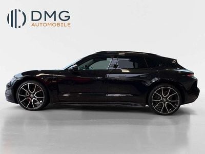 Gebraucht Porsche Taycan Sport Turismo 350 kW (476 PS) 2022 Tiefschwarzmetallic Kombi