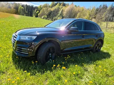Używany Audi Q5 S-Line 190 KM (139 kW) 2018 Czarny SUV