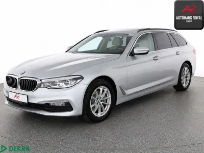 Gebraucht BMW 530 Sport Line 265 PS (194 kW) 2018 Glaciersilber Kombi