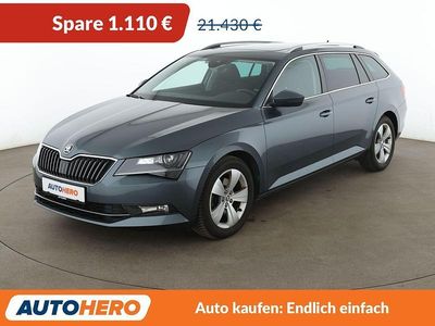 Gebraucht Skoda Superb Style 150 PS (110 kW) 2018 Grau Kombi