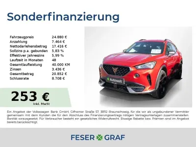 Usado Cupra Formentor VZ 245 HP (180 kW) 2022 Vermelho SUV