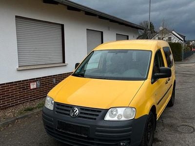 Gebraucht VW Caddy 101 PS (74 kW) 2007 Gelb Van / Kleinbus