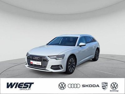 Gebraucht Audi A6 Sport 204 PS (150 kW) 2022 Gletscherweiß metallic Kombi