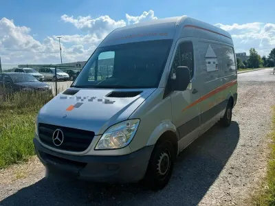 Używany Mercedes Sprinter 131 KM (96 kW) 2010 Srebrny