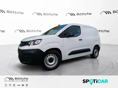 Gebraucht Peugeot E-Partner Premium 100 kW (136 PS) 2023 Lackierung weiss icy/typ aussenverkleidung spiegel flach standard Van / Kleinbus