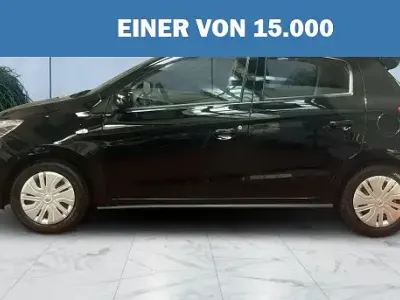 Gebraucht Mitsubishi Space Star Spirit 71 PS (52 kW) 2021 Schwarz metallic Kleinwagen
