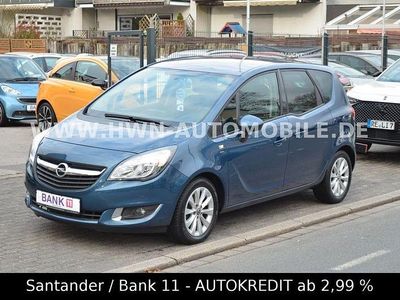 Gebraucht Opel Meriva drive 140 PS (102 kW) 2016 Blau Van / Kleinbus