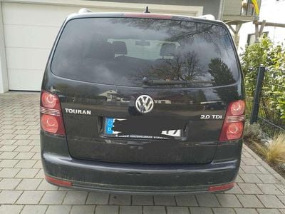 Gebraucht VW Touran Highline 140 PS (102 kW) 2009 Schwarz Van / Kleinbus