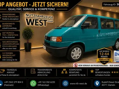 Gebraucht VW Multivan 77 PS (56 kW) 1992 Grün Van / Kleinbus