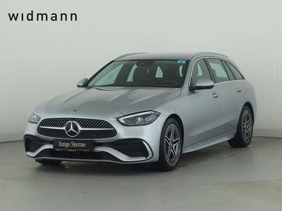 Metalliclack hightechsilber Gebraucht 2024 Mercedes C200 Advanced Kombi | 40.850 € (Fairer Preis)