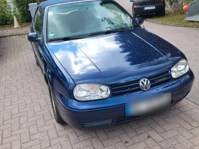 Gebraucht VW Golf Cabriolet 101 PS (74 kW) 1998 Blau Cabrio