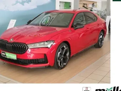 Neu Skoda Superb SportLine 265 PS (194 kW) 2026 Rot Limousine
