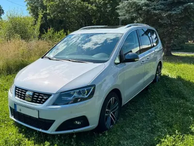 Gebraucht Seat Alhambra 4Drive 177 PS (130 kW) 2019 Weiß Van / Kleinbus