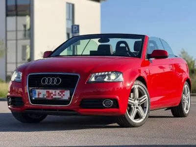 Gebraucht Audi A3 Cabriolet S-Line 160 PS (117 kW) 2011 Rot Cabrio