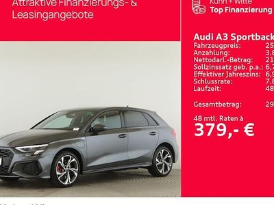 Grau Gebraucht 2022 Audi A3 S-Line Limousine | 23.669 € (Guter Preis)