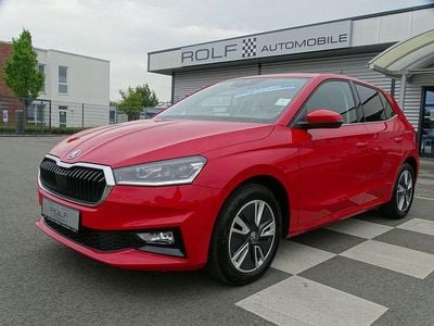 Gebraucht Skoda Fabia Style 110 PS (80 kW) 2021 Rot velvet rot metallic (metallic) Kleinwagen