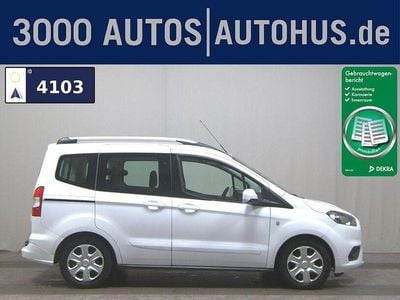 Gebraucht Ford Tourneo Courier Trend 101 PS (74 kW) 2021 Weiss Van / Kleinbus