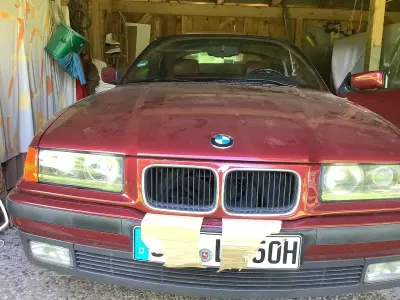 Gebraucht BMW 320 150 PS (110 kW) 1994 Rot Coupé