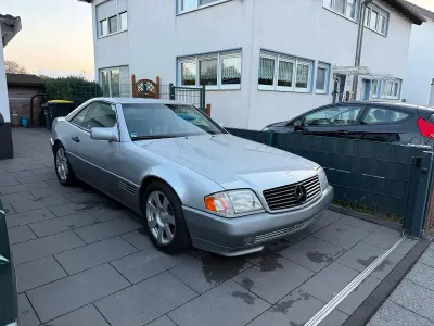 Gebraucht Mercedes SL500 326 PS (239 kW) 1991 Silber Cabrio