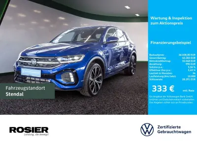 Gebraucht VW T-Roc R-line 190 PS (139 kW) 2025 Blau / lapiz blue SUV