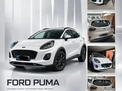 Gebraucht Ford Puma Titanium 125 PS (91 kW) 2020 Weiß SUV