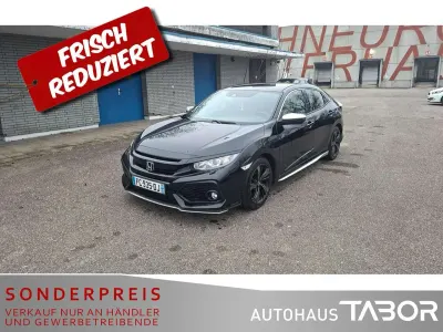 Begagnad Honda Civic Elegance 120 HK (88 kW) 2018 Svart Sedan