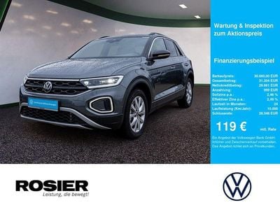 Grau / indiumgrau Gebraucht 2025 VW T-Roc Goal SUV | 30.660 € (Superpreis)