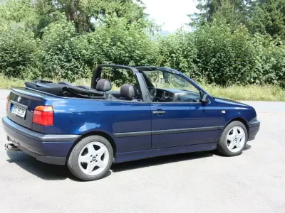 Gebraucht VW Golf III 75 PS (55 kW) 1994 Blau Cabrio