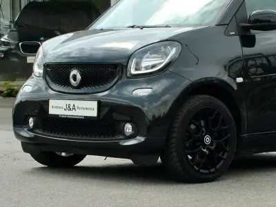 Gebraucht Smart ForTwo Cabrio Brabus 117 PS (86 kW) 2019 Nachtschwarz Cabrio