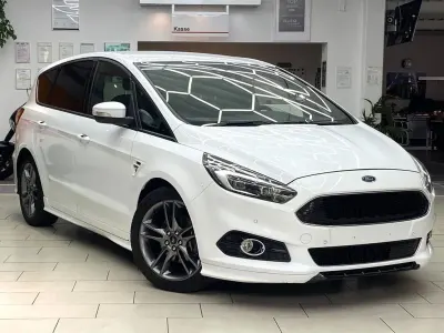 Gebraucht Ford S-MAX ST-Line 190 PS (139 kW) 2018 Weiß Van / Kleinbus
