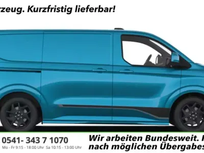Neu Ford E-Transit Sport 160 kW (218 PS) 2026 Digital aqua blue metallic Van