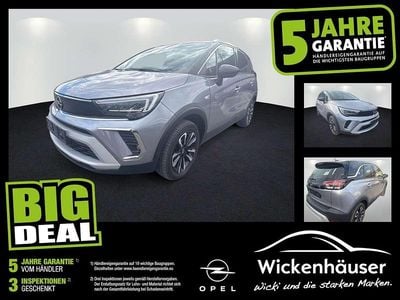 Gebraucht Opel Crossland X Elegance 131 PS (96 kW) 2022 Kontrast grau/quarz silber SUV