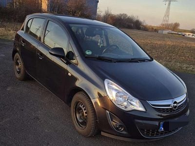 Gebraucht Opel Corsa 86 PS (63 kW) 2013 Schwarz Kleinwagen