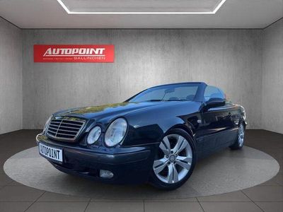 Gebraucht Mercedes CLK320 226 PS (166 kW) 1998 Blau Cabrio