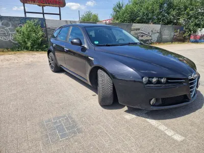 Gebraucht Alfa Romeo 159 Distinctive 150 PS (110 kW) 2007 Schwarz Kombi