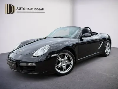 Gebraucht Porsche Boxster 245 PS (180 kW) 2007 Basaltschwarzmetallic Cabrio