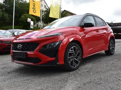 Gebraucht Hyundai Kona N Line 199 PS (146 kW) 2021 Racing red (metallic) SUV