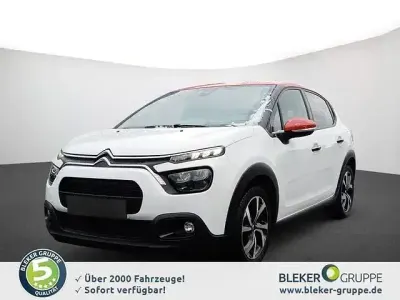 Gebraucht Citroën C3 Shine 82 PS (60 kW) 2022 Weiß Kleinwagen