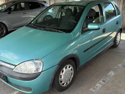 Gebraucht Opel Corsa 75 PS (55 kW) 2003 Grün Kleinwagen