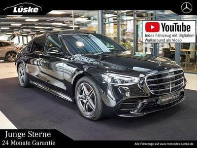 Obsidianschwarz Gebraucht 2024 Mercedes S450 AMG line Limousine | 114.900 € (Etwas zu teuer)