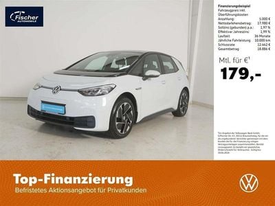 Gebraucht VW ID.3 Pro Performance 150 kW (204 PS) 2022 Gletscherweiß metallic/ dach s Kleinwagen