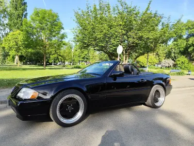 Gebraucht Mercedes SL300 190 PS (139 kW) 1990 Schwarz Cabrio