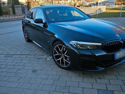 Gebraucht BMW 520 M Sport 190 PS (139 kW) 2021 Schwarz Limousine