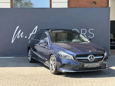 Brugt Mercedes CLA220 184 HK (135 kW) 2017 Blå Sedan