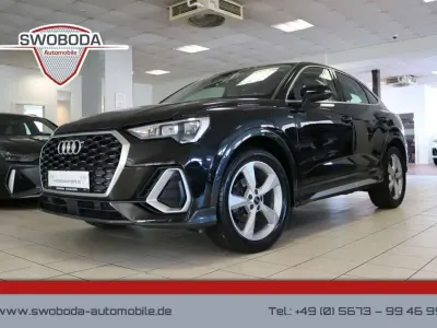 Gebraucht Audi Q3 Sportback S-Line 150 PS (110 kW) 2022 Schwarz SUV