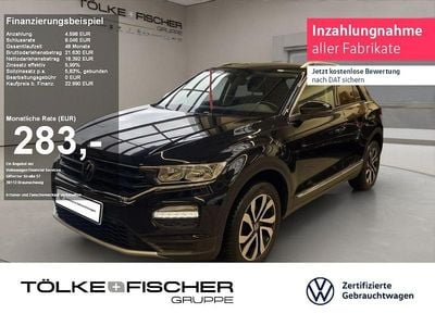 Second-hand VW T-Roc Active 150 CP (110 kW) 2021 Negru SUV