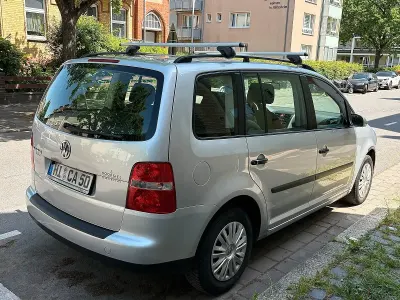 Gebraucht VW Touran 102 PS (75 kW) 2004 Silber Van / Kleinbus