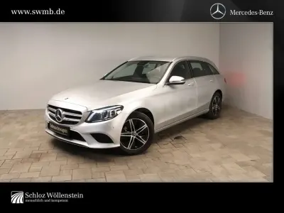 Gebraucht Mercedes C220 Advanced 194 PS (142 kW) 2019 Silber Kombi